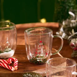 Outlet New Year Christmas Pia Double Trimmed Tree Mug, 350ml, Mugs