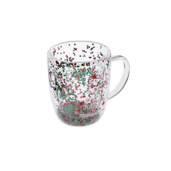 Outlet New Year Christmas Pia Double Trimmed Tree Mug, 350ml, Mugs