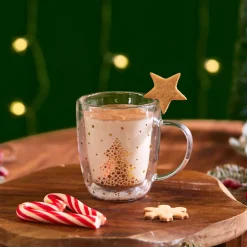 Discount New Year Christmas Pia Double Trimmed Star Mug, 350ml, Mugs