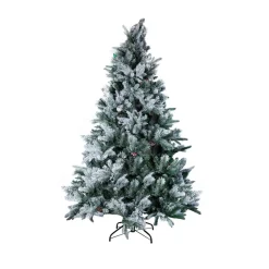 Sale New Year Christmas Pine Unlit Christmas Tree, 210cm, Green Ornaments
