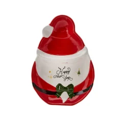 Clearance New Year Christmas Ceramic Serving Bowl, 22cmx11cmx3cm, Multi Bowls