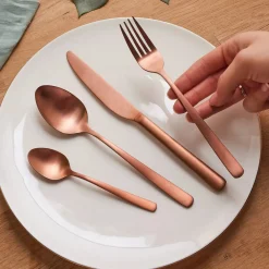 Nimbus 16 Piece Stainless Steel Cutlery Set for 4 People, Cutlery Sets