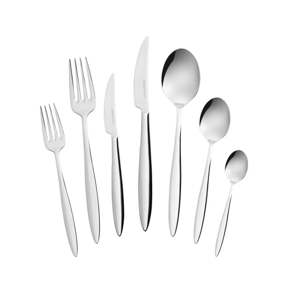 Novara 84-Piece Stainless Steel Cutlery Set for 12 People Cutlery Sets