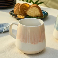 Best Okeanos 2 Piece Stoneware Mug Set, 400ml, Multi Mugs