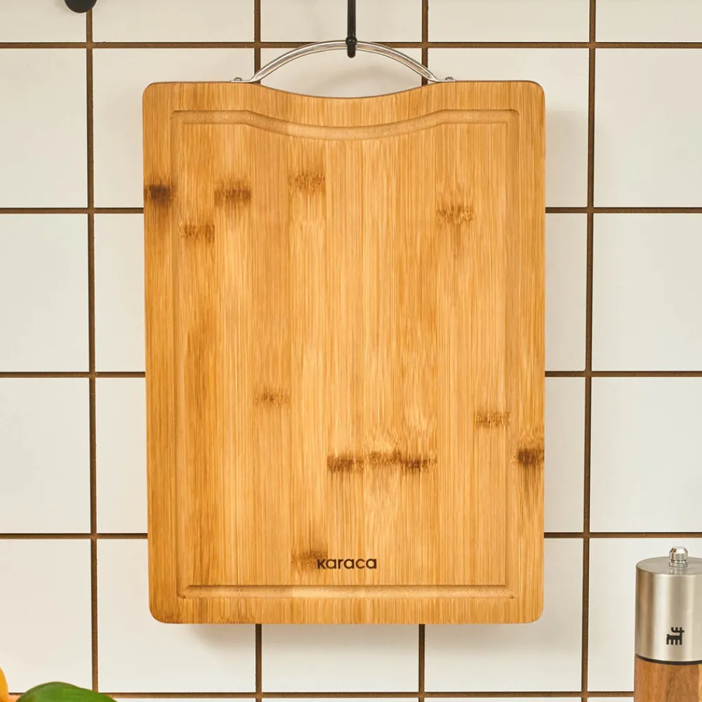 Sale Owen Bamboo Rectangle Chopping Board, Large, Wood Chopping Boards