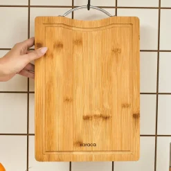 Sale Owen Bamboo Rectangle Chopping Board, Large, Wood Chopping Boards