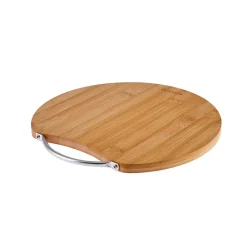 Sale Owen Bamboo Round Chopping Board, Small, 25cmx25cm, Wood Chopping Boards