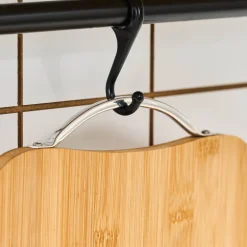 Clearance Owen Bamboo Round Chopping Board, Large, Wood Chopping Boards