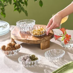 Hot Oyster 6-Piece Serveware Set, Transparent See All Serveware Sets|Glass Serveware Sets
