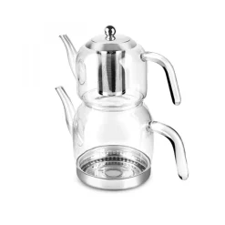 Clearance Panora Family-Size Glass Teapot Turkish Teapots