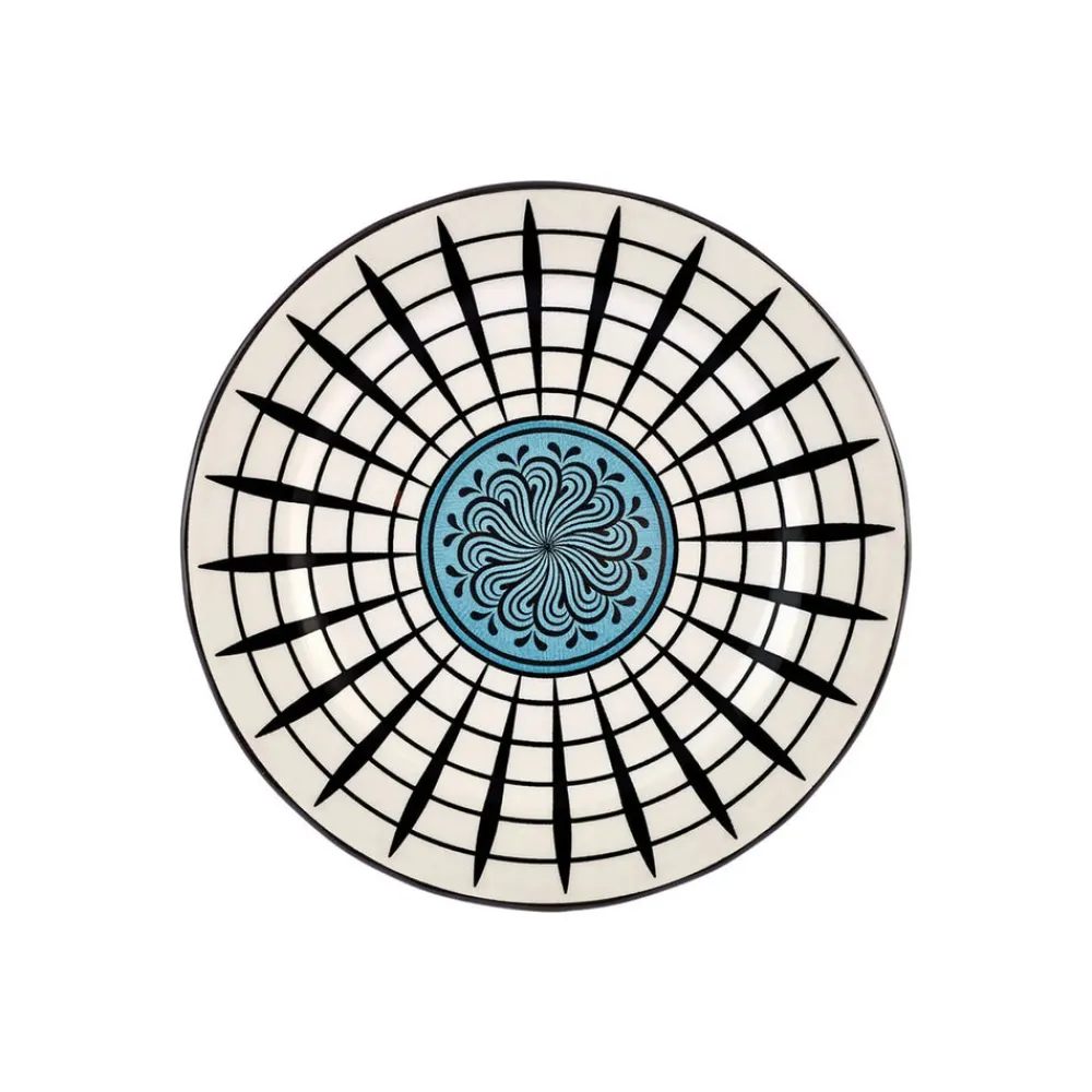 Discount Paye Seljuk Collection Porcelain Side Plate, 16cm, Blue Multi Side Plates