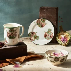 Sale Paye Seljuk Collection Porcelain 2-Tier Cake Stand, 17cm, Green Multi Serving Platters