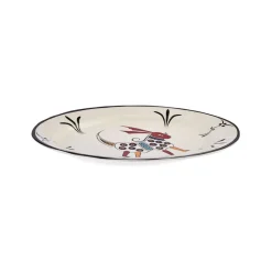 Sale Paye Seljuk Collection Porcelain Serving Platter, 36cm, Black Multi Serving Platters