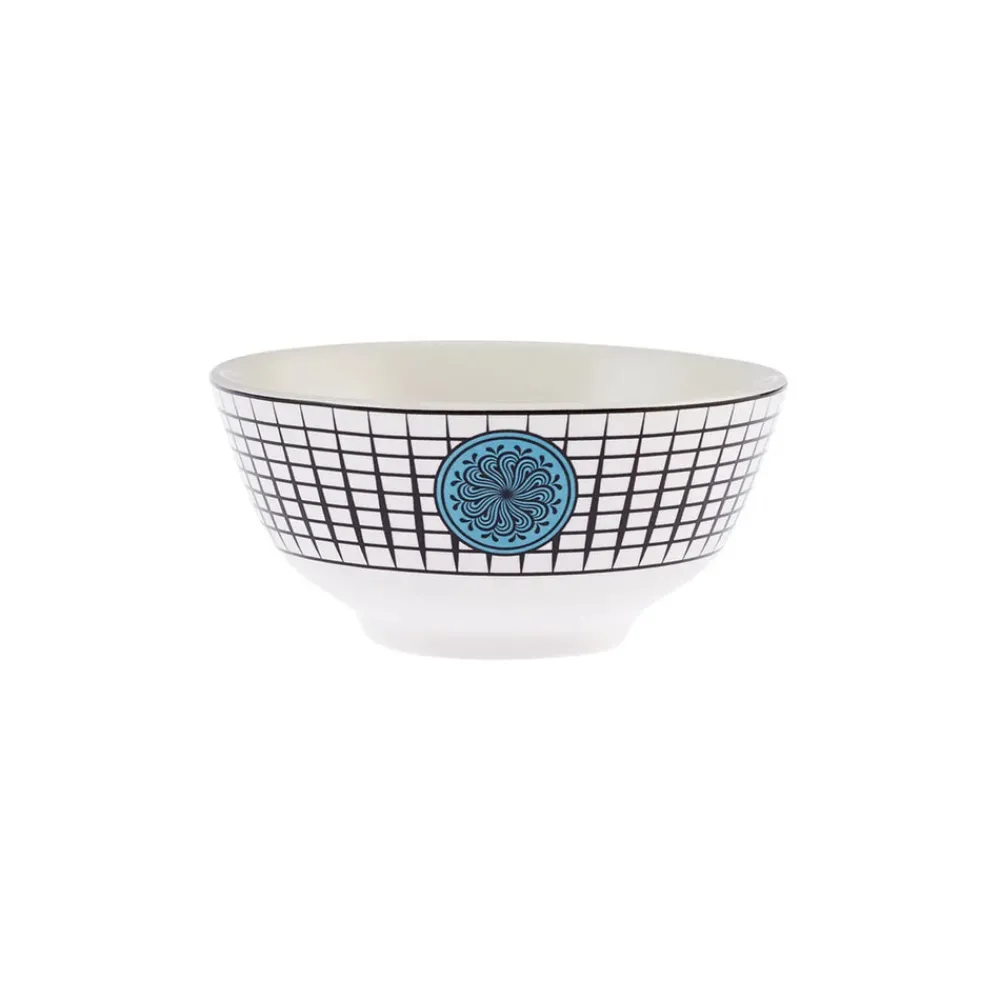 Sale Paye Seljuk Collection Porcelain Snack Bowl, 12cm, Blue Multi Bowls