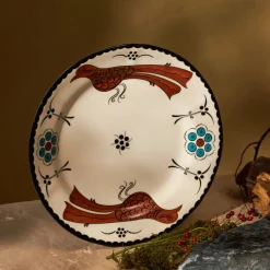 Sale Paye Seljuk Collection Porcelain Dinner Plate, 26cm, Multi Dinner Plates