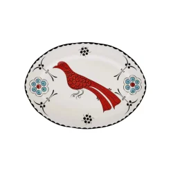 Best Paye Seljuk Collection Porcelain Serving Platter, 25cm, Multi Serving Platters