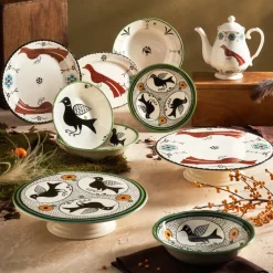 Best Paye Seljuk Collection Porcelain Serving Platter, 25cm, Multi Serving Platters