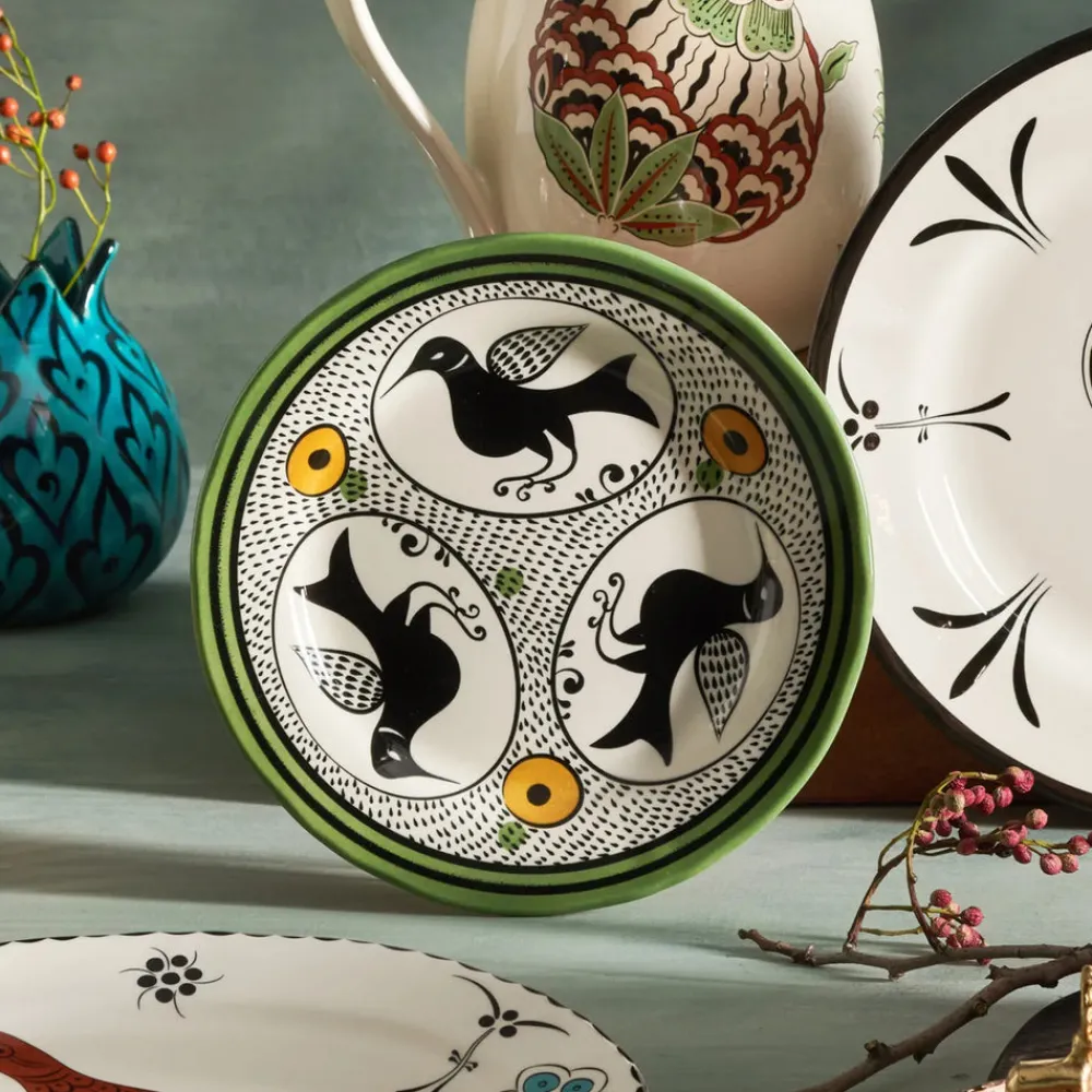 Online Paye Seljuk Collection Porcelain Side Plate, 21cm, Green Multi Side Plates