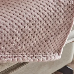 Pearl Baby Fleece Wellsoft TV Blanket, 130cmx150cm, Violet Throws & Blankets