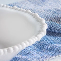 Online Perla Melamine Pasta Bowl 22cm, White Pasta Bowls