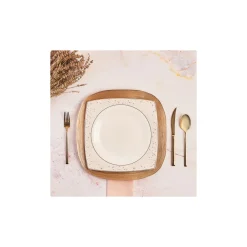 Premium Glass Charger Plate, 37cm, Placemats