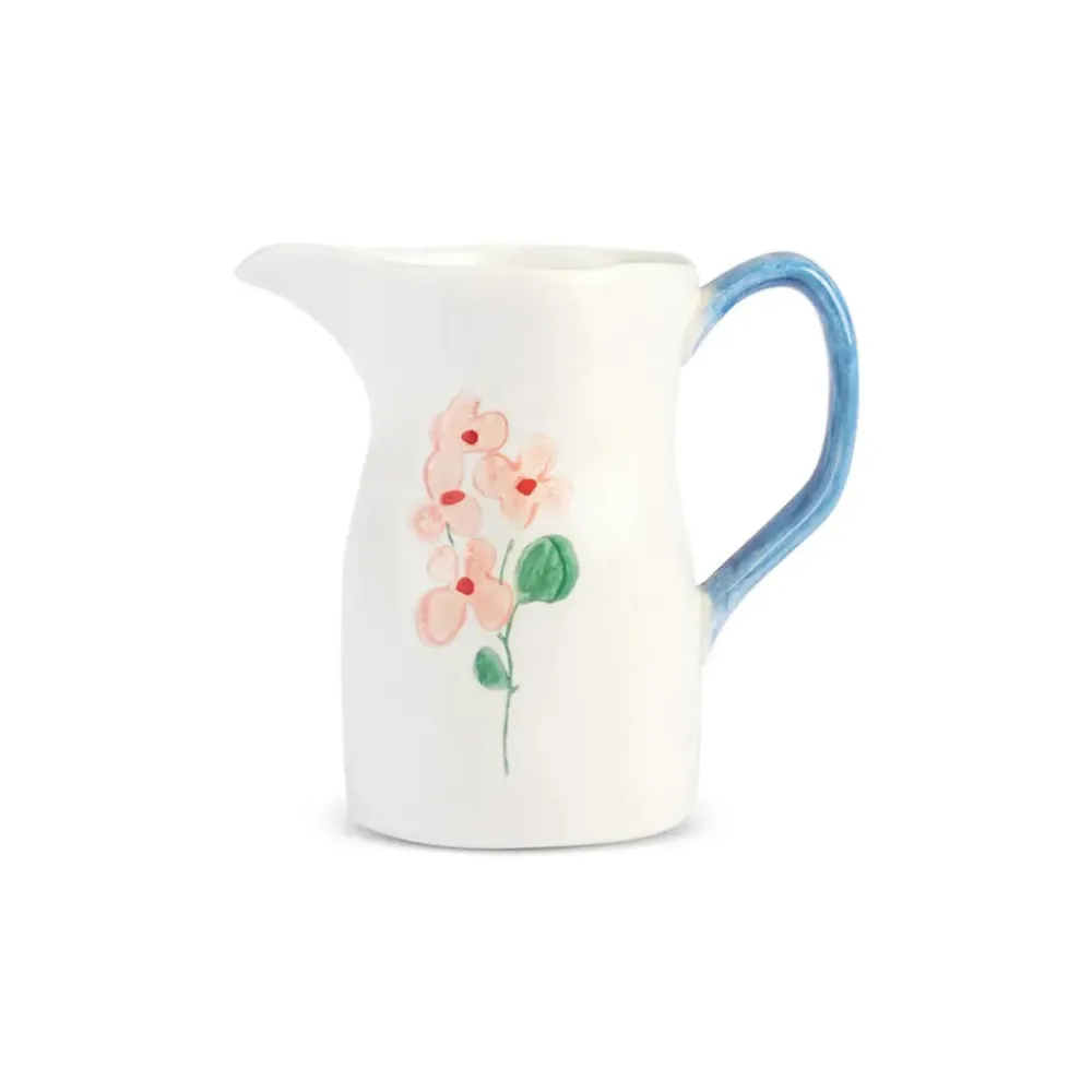 Discount Primavera Stoneware Milk Jug, 150ml Cafetieres