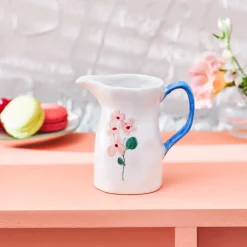 Discount Primavera Stoneware Milk Jug, 150ml Cafetieres