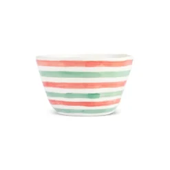 Primavera Stoneware Bowl, 13cm, Stripes Bowls