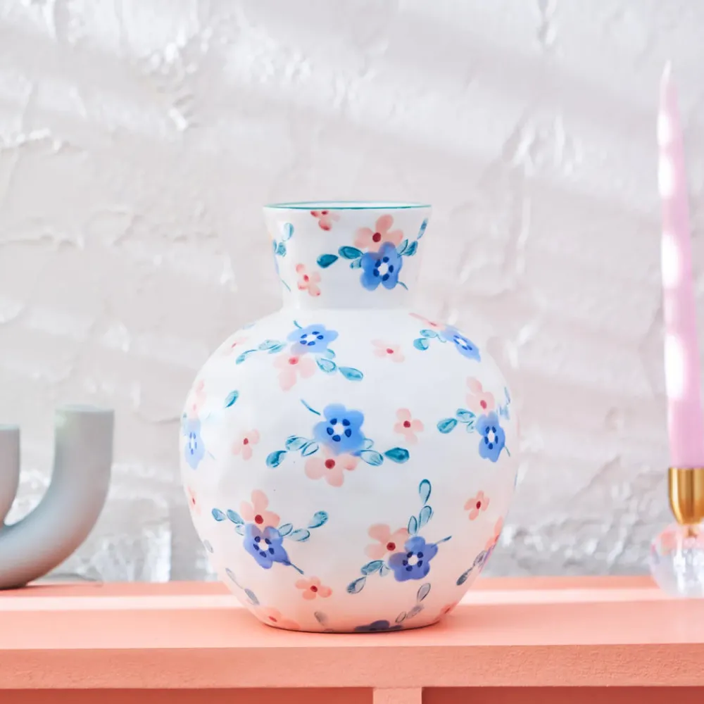 Hot Primavera Stoneware Vase, 25cm Vases