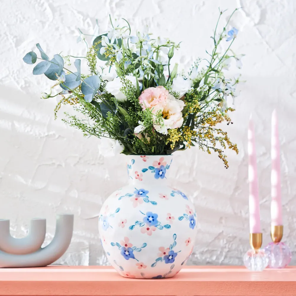 Hot Primavera Stoneware Vase, 25cm Vases