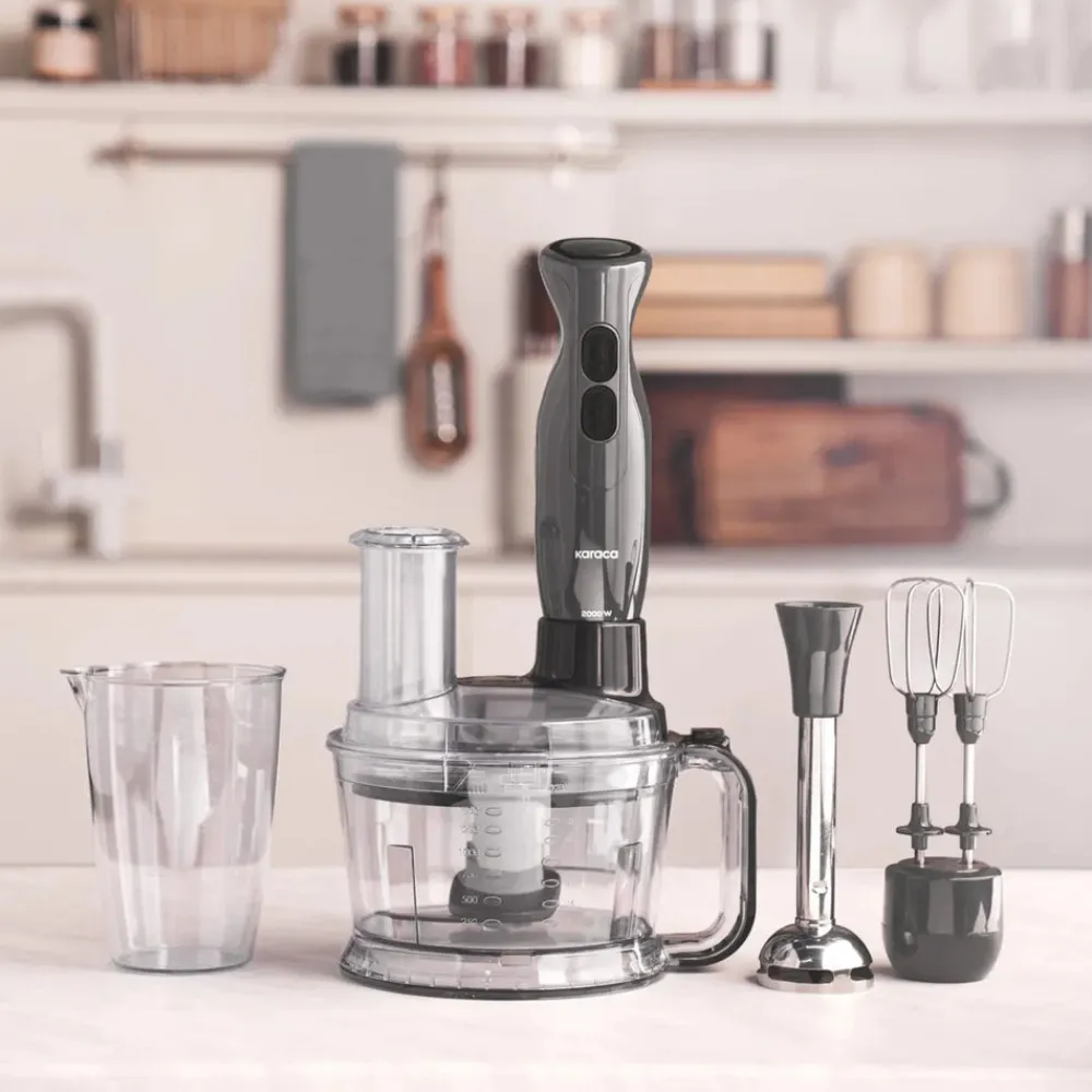 Pro-Multimax 6 in 1 Multi Purpose Food Processor, 2000W, Space Grey Food Processors