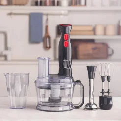 Sale Pro-Multimax 6 in 1 Multi Purpose Food Processor, 2000W, Black Food Processors