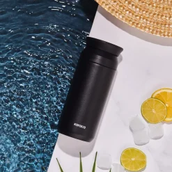 Discount Rainbow Leak-Proof Stainless Steel Flask, 350ml, Black Stainless Steel Flasks