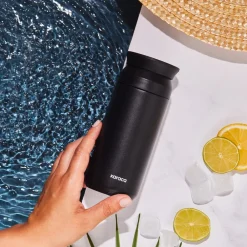 Discount Rainbow Leak-Proof Stainless Steel Flask, 350ml, Black Stainless Steel Flasks