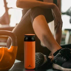 Sale Rainbow Leak-Proof Stainless Steel Flask, 500ml, Orange Stainless Steel Flasks