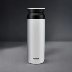 Clearance Rainbow Leak-Proof Stainless Steel Flask, 350ml, Cream Stainless Steel Flasks