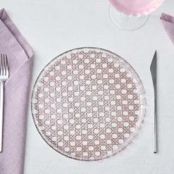 Discount Rattan 7-Piece Serveware Set for 6 People, Gray See All Serveware Sets|Glass Serveware Sets