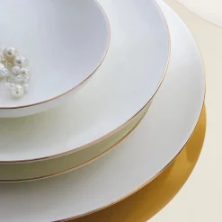 Red Carpet Collection Fine Pearl Extra Chanak 62-Piece Dinner Set for 12 People, White See All Dinner Sets|Fine Bone Dinner Sets