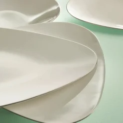 Red Carpet Collection Fine Pearl Extra Chanak 62-Piece Dinner Set for 12 People, White See All Dinner Sets|Fine Bone Dinner Sets