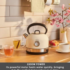 Outlet Retro 2202 Kettle, 2200W, 1,7L, Kettles