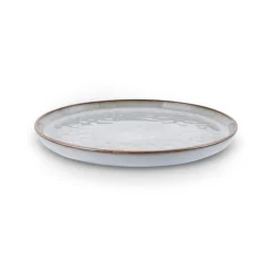 Best Rixton Ceramic Dinner Plate, 27cm, Beige Dinner Plates