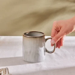 Outlet Rixton Ceramic Mug, 440ml, Beige Mugs