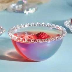 New Rory Glass CerealSoup Bowl, 13cm, Transparent Bowls