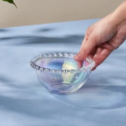 New Rory Glass CerealSoup Bowl, 13cm, Transparent Bowls