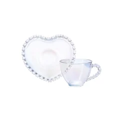 Clearance Rory Glass Espresso Turkish Coffee Cup, 80ml, Transparent Espresso & Turkish Coffee Cup Sets