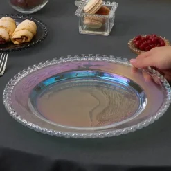 Clearance Rory Glass Placemat, 32cm, Placemats