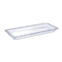 Rory Glass Serving Platter, 30cm, Transparent Serving Platters