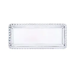 Rory Glass Serving Platter, 30cm, Transparent Serving Platters