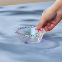 Online Rory Glass Snack Bowl, 11cm, Transparent Bowls