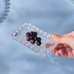 Online Rory Glass Snack Bowl, 10cm, Transparent Bowls